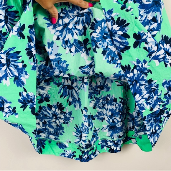 Floral J crew midi skirt - Picture 6 of 8